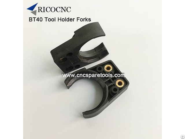 Bt40 Plastic Tool Change Gripper Fingers For Cnc