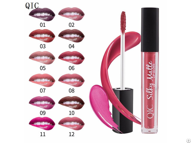 High Quality 2018 Qic Makeup Liquid Lipstick Matte Lip Gloss For Birthday Gifts