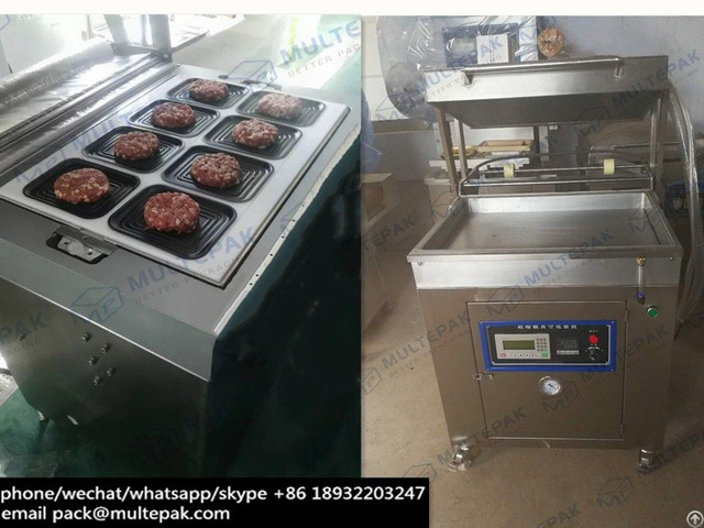 Multepak Vacuum Skin Packing Machine For Salmon Fish Seafood