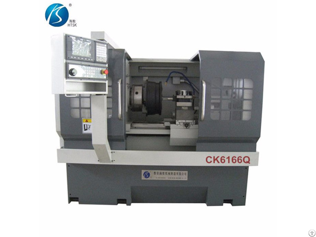 High Efficiency Diamond Cut Alloy Wheel Lathe Ck6160a