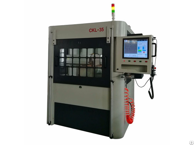 High Efficiency Diamond Cut Wheel Lathe Ckl 35