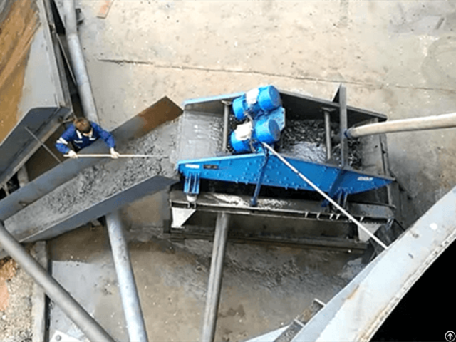 Lzzg Linear Vibrating Dewatering Screen