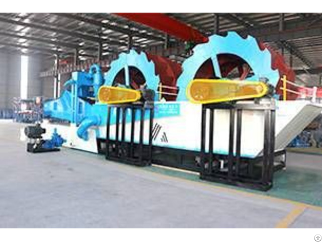 Dual Wheel Sand Washing And Recycling Machine