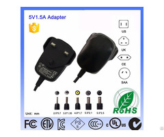 5v 2a Level Vi Ac Dc Switching Class 2 Interchangeable Adapter With Bs Approval Ip44 Gs Certified