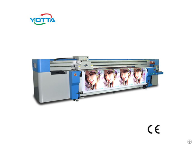 Large Format 3 2 M Hybrid Printer For Flex Banner Vinyl Adhesive Car Sticker Canvas Printing