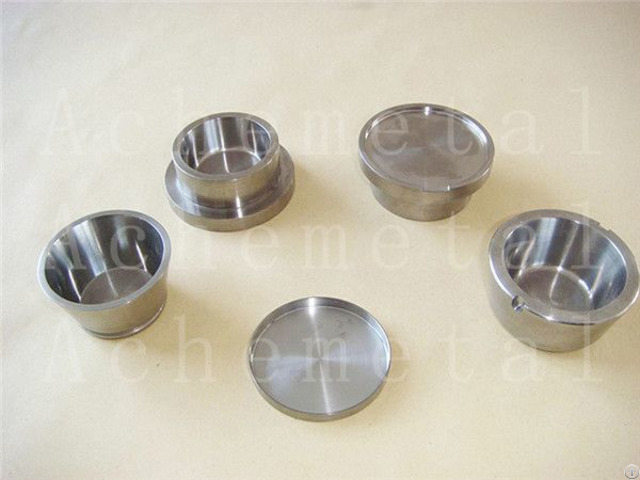Molybdenum Small Tungsten Plate Spinning Vacuum Welding Crucible