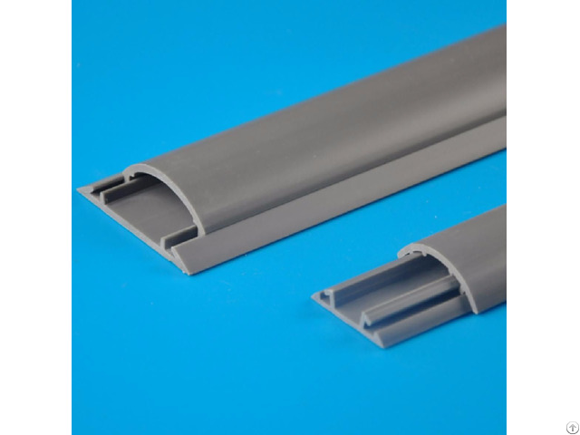 China High Quality Pvc Plastic Round Wiring Duct Floor Trunking