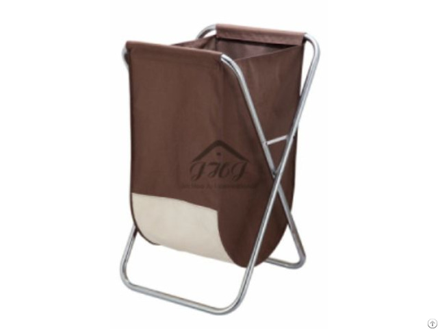 X Frame Laundry Hamper W Canvas Bag