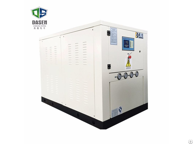 312rt Double Compressor Low Temp X Type Water Cooled Screw Chiller