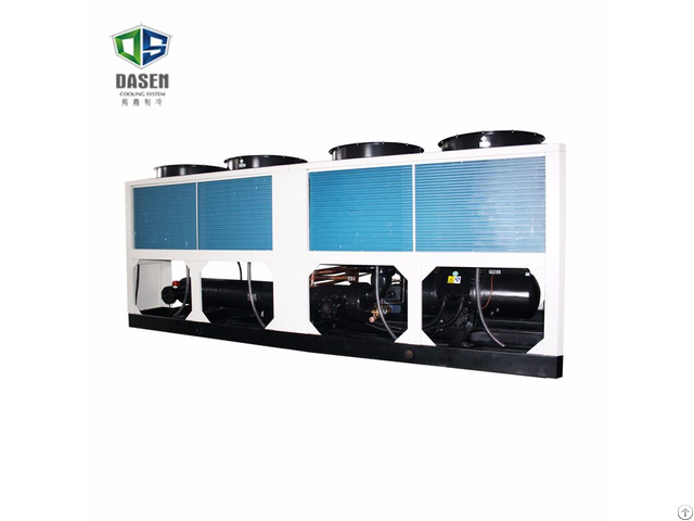 293kw High Efficient Bitzer Compressor Air Cooled Screw Water Chiller
