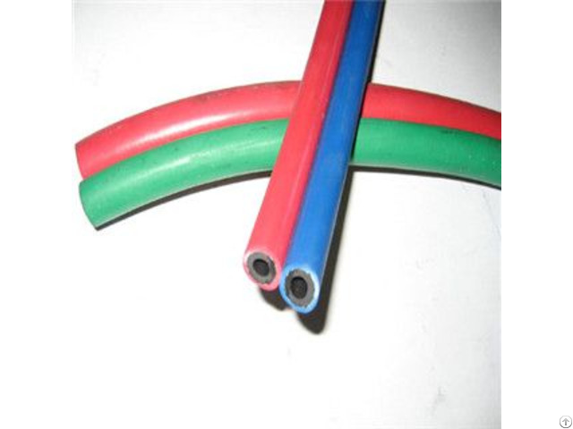 Sigle Two Line European Standard Welding Hose With Smooth Surface