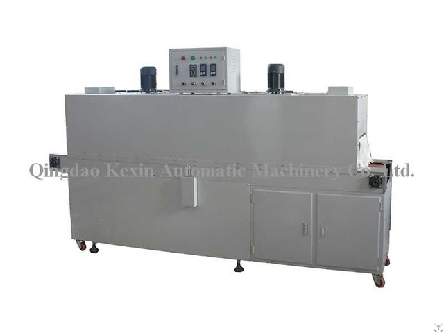 Various Solid Objects Wrap Shrink Tunnel For One Double Lane Packaging Machine