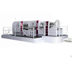 Automatic Die Cutting And Creasing Machine With Stripping Section