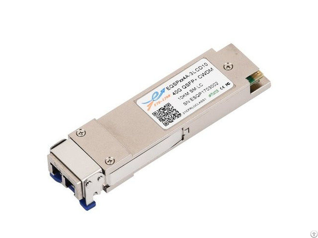 40g Cwdm 10km Qsfp Optical Transceiver