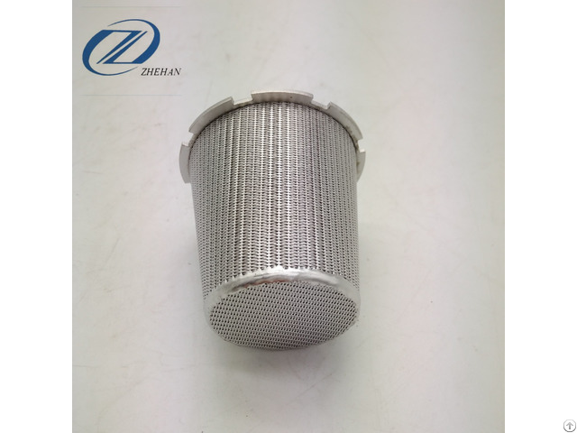 Stainless Steel Sintered Screen Filter Cartridge For Milk Filtration