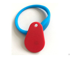 Waterproof 2 5mm Thin Abs Proximity Rfid Keychain