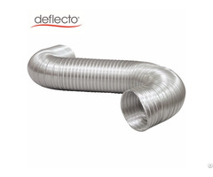 Semi Rigid Flexible Aluminum Pipe Hvac Systems Parts Exhaust Hose