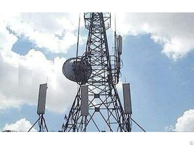 China High Strength Anti Wind Seismic Galvanized Microwave Tower Manufacturer