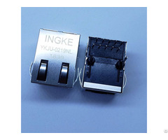 Ingke Ykju 0219nl 100 Percent Cross Jxd1 0005nl 1 Port 100base Tx Through Hole Rj45 Jacks With Magn