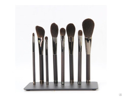 Vdl 8pcs Wooden Handle Squirrel Hair Custom Logo Makeup Brush Kit