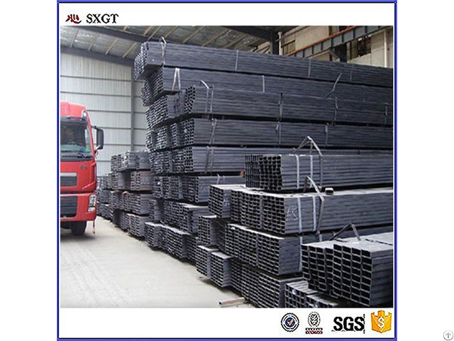 Q195 Q235 Square Round Erw Welded Hollow Section Steel Tube Pipe