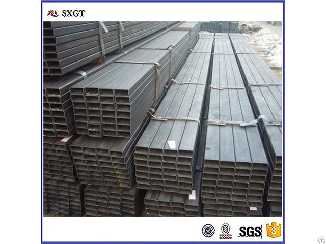 Ss400 Black A53 Steel Pipe Q195 Rectangle Tube