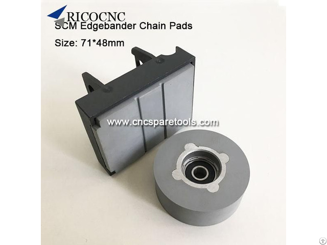 Scm Edgebander Chain Track Pads For Edgebanding Machines