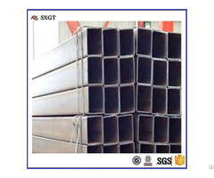 Carbon Steel Welded Black Rectangular Pipe Made In Tangshan