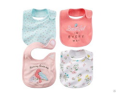 100 Percent Cotton Organic Waterproof Baby Bibs