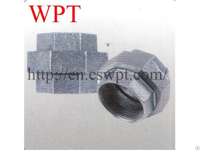 Malleable Iron Threaded Union En10242 For Pipe Fittings