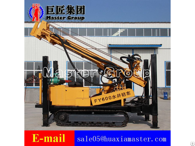 Fy600 Crawlerpneumatic Drilling Rig