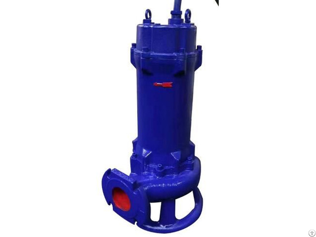 Xwq Submersible Sewage Pump With Spiral Shape Cutting Type Impeller