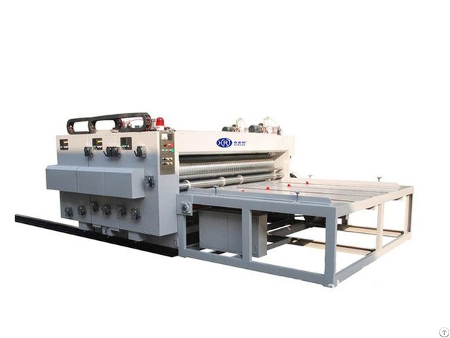 Automatic Feeding Flexo Printer With Slotter