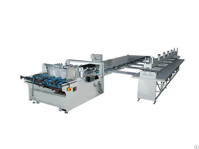 Semi Automatic Carton Folder Gluer Machine