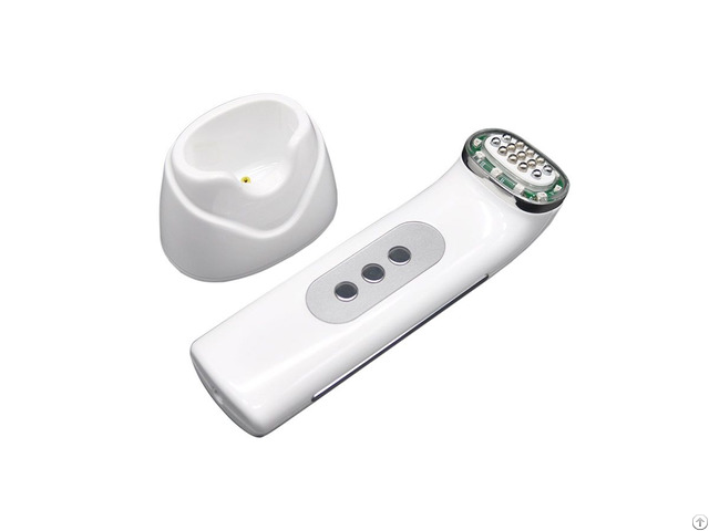 Rf Beauty System Mini Led Red Therapy Infrared Light Care Vibration Massage Device