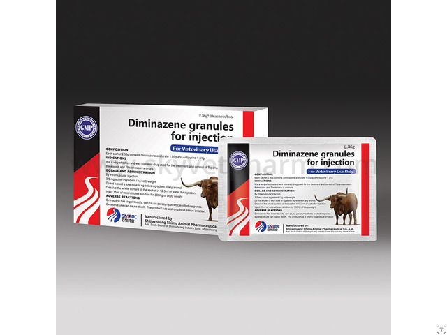 Diminazene Granules For Injection