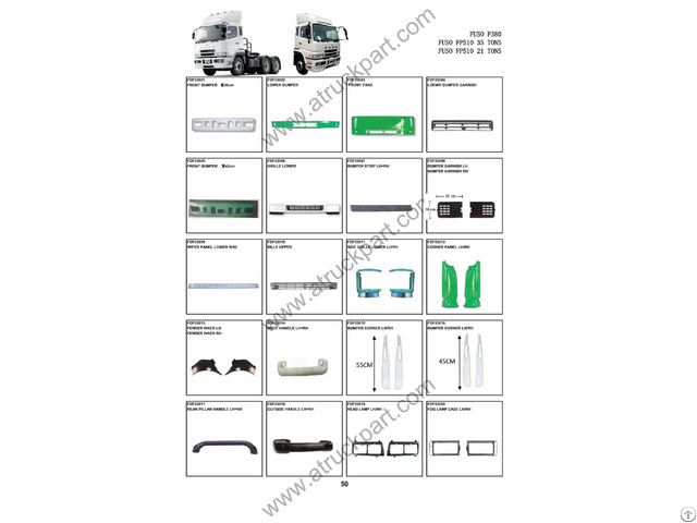 Fuso F380 Fp510 Truck Spare Parts