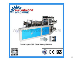 Disposable Cpe Glove Making Machine