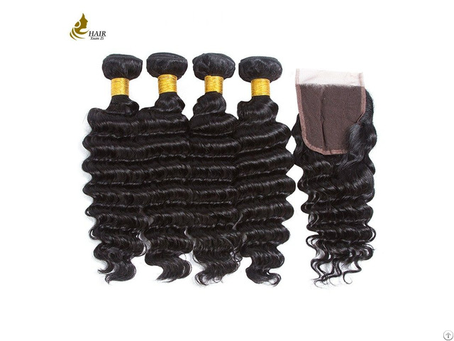 100 Percent Strength Human Hair Weave Bundles No Split With Machine Double Weft