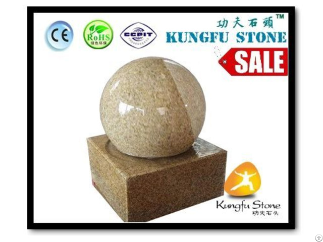 Yellow Stone Granite Fountain