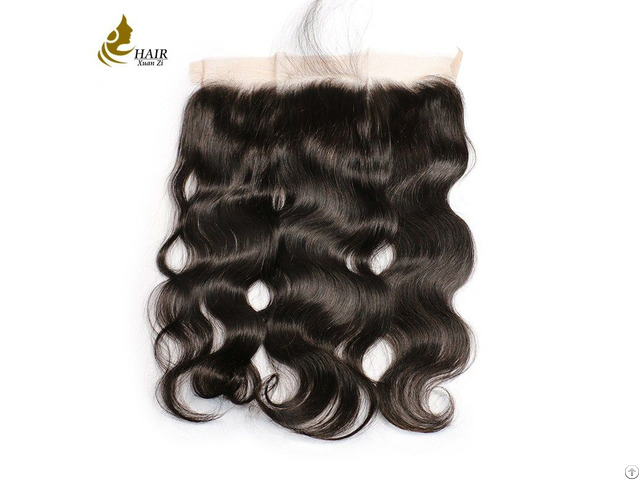 Free Part Brazilian Body Wave Lace Frontal Closure With Baby Hair