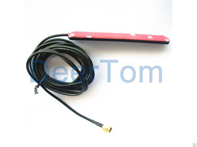 Gsm Adhesive Patch Antenna 3dbi Window Sma Connecctor Car Modem Router