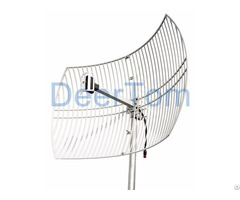 2400mhz 2 4ghz Wifi Wlan Outdoor Directional Grid Parabolic Antenna 24dbi High Gain Base Station