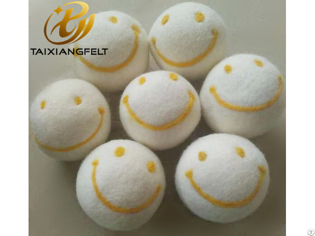 Six Pack Xl Premium Wool Dryer Balls Handmade Laundry Ball