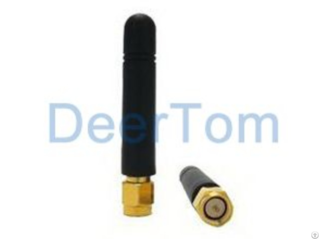 Terminal 433mhz Rubber Duck Antenna 2dbi Sma Male Straight Connector