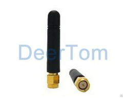 Terminal 433mhz Rubber Duck Antenna 2dbi Sma Male Straight Connector