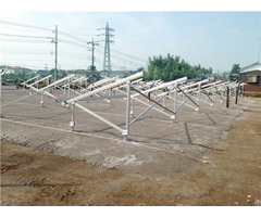 China Supplier Aluminum Commercial Solar Pv Ground Systems