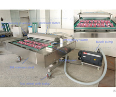 Automatic Continuous Conveyor Belt Vacuum Packaging Sealer Machine