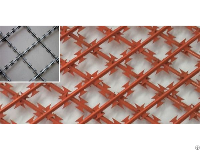 Welded Razor Wire Mesh Security Fence Grids