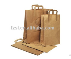 Recyclable Brown Kraft Paper Bag By Over 23 Years Old China Factory